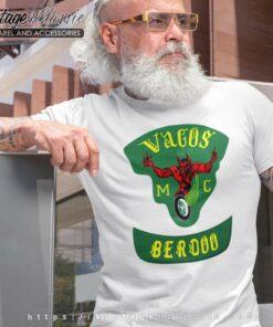 Vagos Motorcycle Club Berdoo Biker T shirt