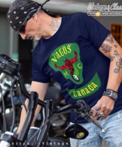 Vagos Motorcycle Club Canada T Shirt