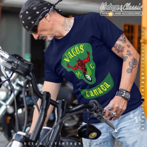 Vagos Motorcycle Club Canada Shirt