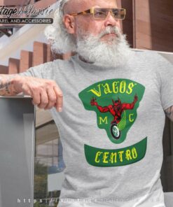 Vagos Motorcycle Club Centro Biker T shirt