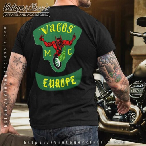 Vagos Motorcycle Club Europe Shirt