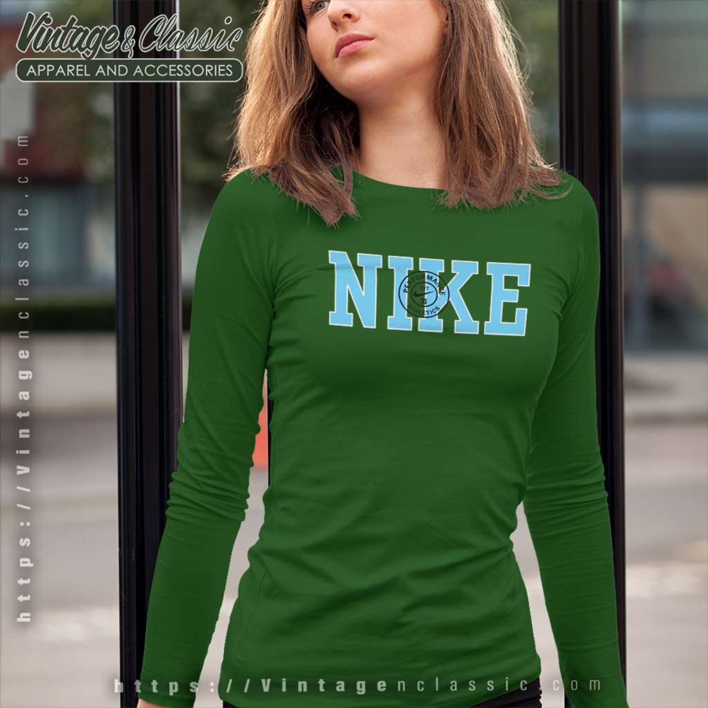gerucht Bloemlezing salon Vintage 90s Nike Performance Athletics Shirt - High-Quality Printed Brand