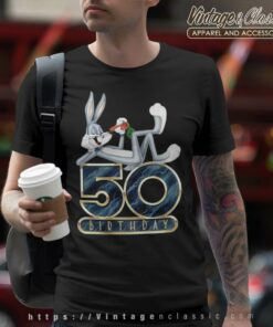 Vintage Bugs Bunny 50th Birthday Anniversary T Shirt