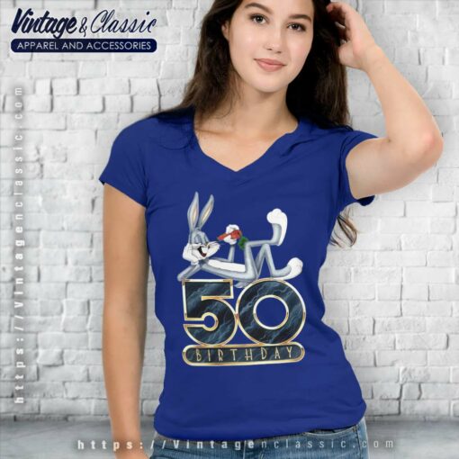Vintage Bugs Bunny 50th Birthday Anniversary Shirt
