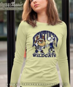 Vintage Kentucky Wildcats Looney Tunes Long Sleeve Tee