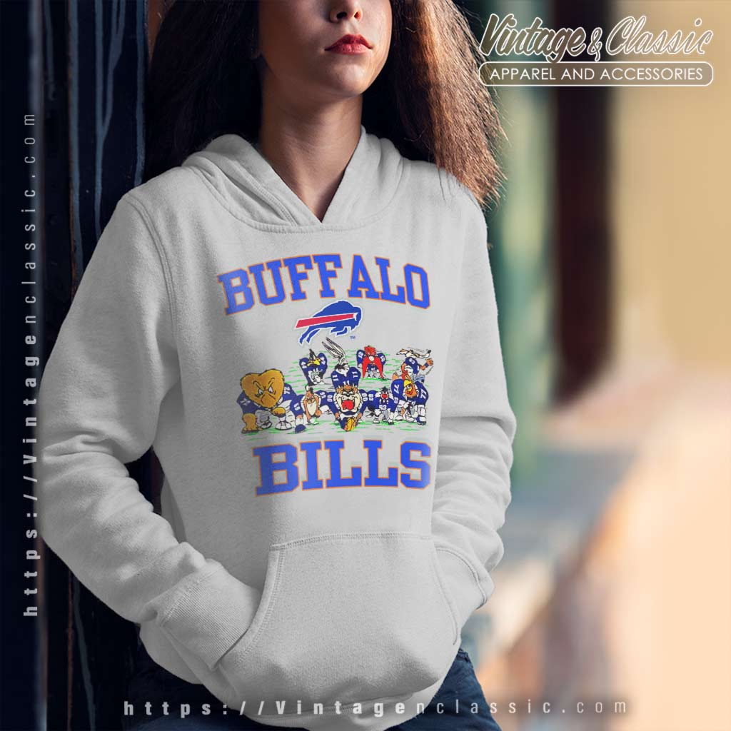 Vintage Looney Tunes Buffalo Bills Shirt - High-Quality Printed Brand