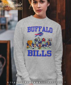 Vintage Looney Tunes Buffalo Bills Shirt - High-Quality Printed Brand