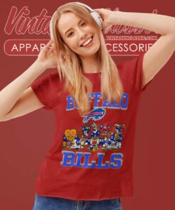 Vintage Buffalo Bills Looney Tunes Crewneck Size L - ShopperBoard