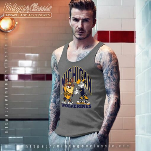 Vintage Michigan Wolverines Looney Tunes Shirt
