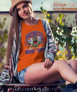 Vintage Nfl Denver Broncos Looney Tunes Taz Shirt