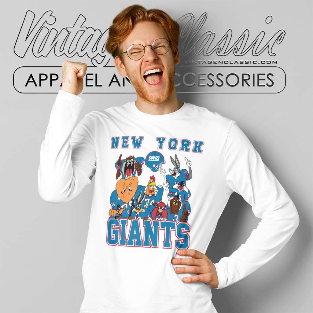 Vintage Nfl New York Giants Looney Tunes Shirt - High-Quality Printed Brand
