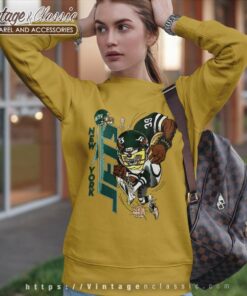 Vintage 90s New York Jets Looney Tunes Shirt - High-Quality Printed Brand