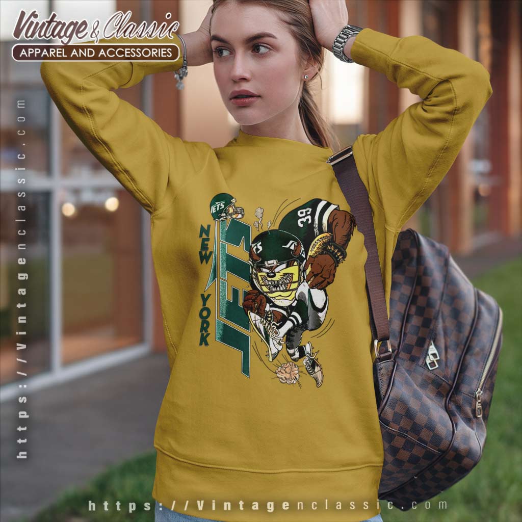 Vintage NFL New York Jets Sweatshirt, Looney Tunes