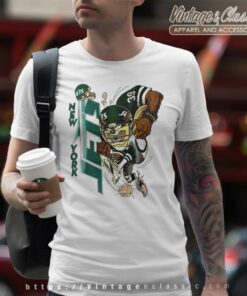 Vintage 90s New York Jets Looney Tunes Shirt - High-Quality Printed Brand