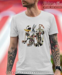 Vintage Old Time Hockey Looney Tunes T Shirt