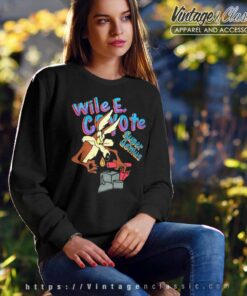 Wile E Coyote Super Genius Sweatshirt