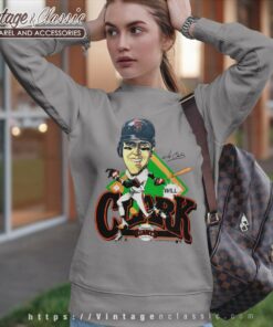 Will Clark San Francisco Giants Caricature Sweatshirt