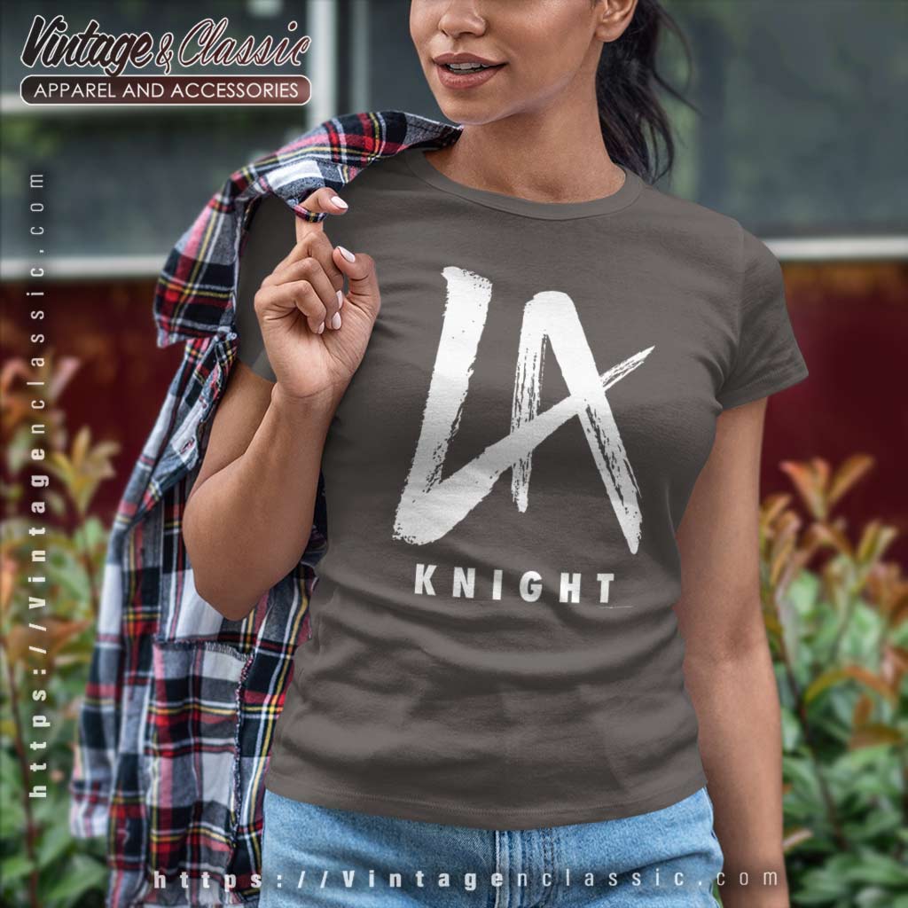Fremskridt nød lette Wwe La Knight Logo Shirt - High-Quality Printed Brand