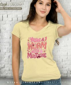 Youre A Worm With A Mustache Shirt Scandoval's Is A Liar V Neck TShirt