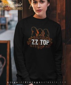 Zz Top Roses Sweatshirt