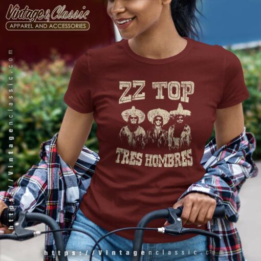Zz Top Shirt Album Tres Hombres