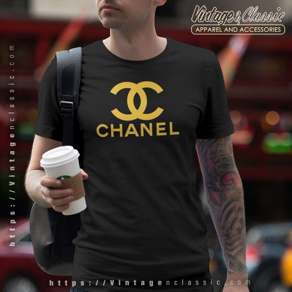 Chanel Gold Logo Shirt - High-Quality Brand