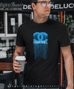 Chanel Logo Dripping T Shirt