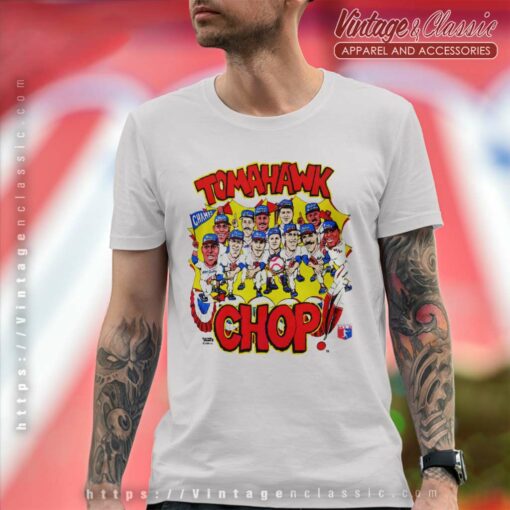 Atlanta Braves World Series Champions Tomahawk Chop Shirt
