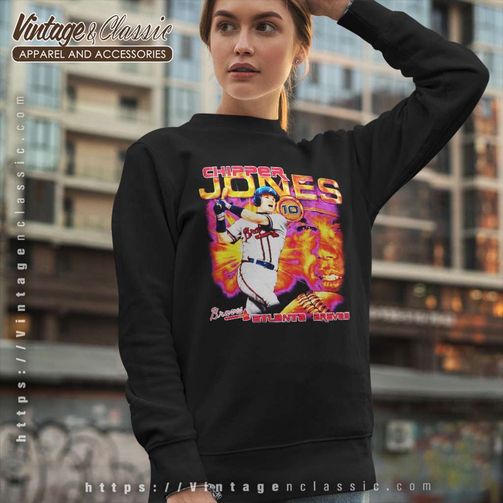 Chipper Jones Atlanta Braves Shirt - High-Quality Printed Brand