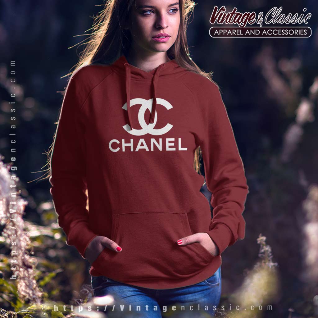 Fashion Coco Chanel Inspired CC T-Shirt Vinyl cc shirt