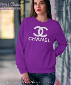 Coco Chanel Logo Sweatshirt