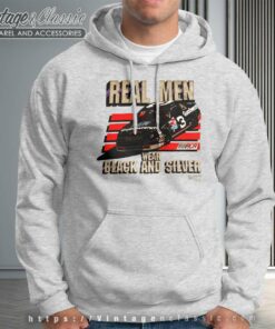 Dale Earnhardt Nascar Shirt Real Men Wear Black And Silver Hoodie