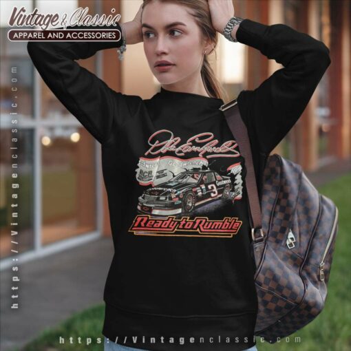 Dale Earnhardt Ready To Rumble Nascar Vintage Shirt