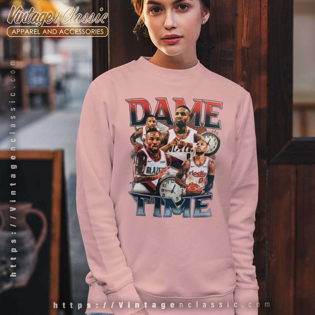 Damian Lillard Shirt, Dame Dolla Dame Time Portland Trail Blazers NBA Shirt,  hoodie, sweater, long sleeve and tank top