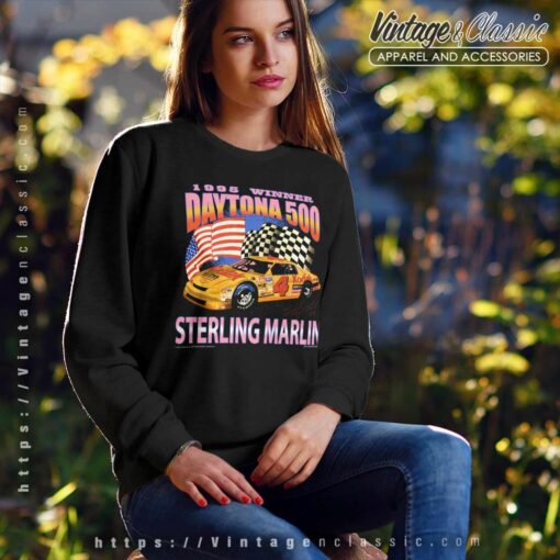 Daytona 500 Sterling Marlin Nascar Vintage Shirt