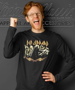 Def Leppard Hysteria Tour Long Sleeve Tee