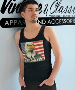 Eagle What The Fuck Is A Kilometer Tank Top Racerback