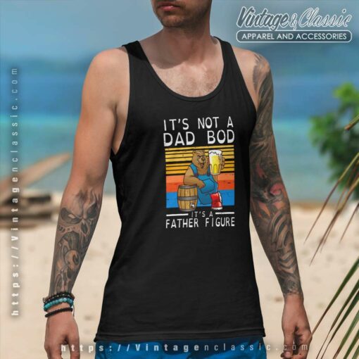 Father Figure Drinking Beer Shirt