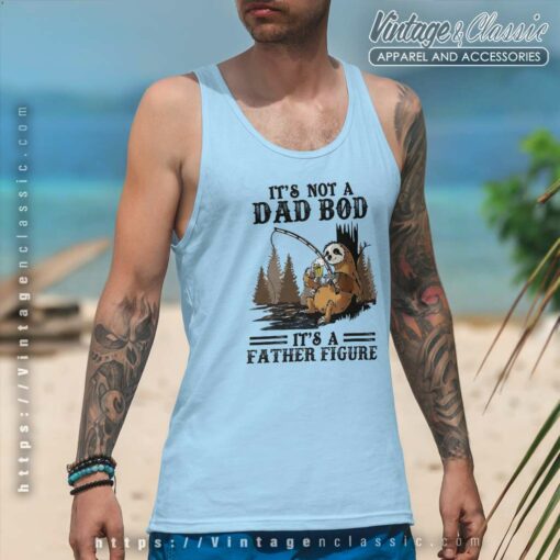 Father Figure Fishing Beer Shirt