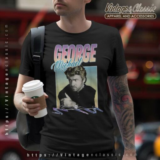 George Michael 80s Styled Shirt