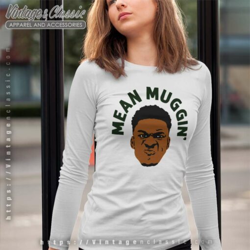 Giannis Antetokounmpo Mean Muggin Milwaukee Bucks Shirt