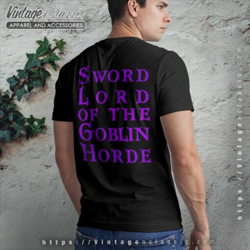 Gloryhammer Shirt Sword Lord of the Goblin Horde