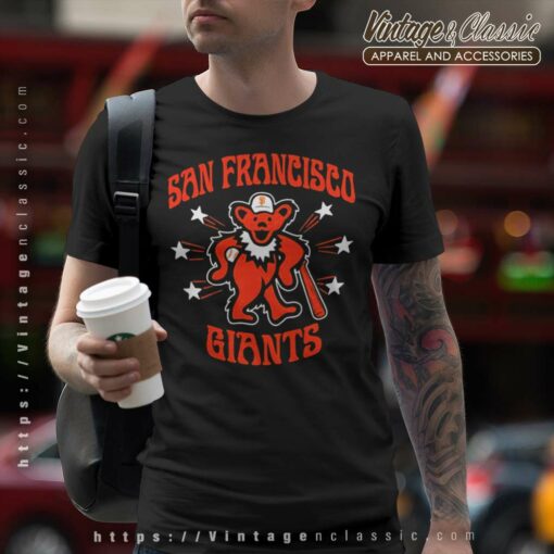 Grateful Dead San Francisco Giants Bear Shirt