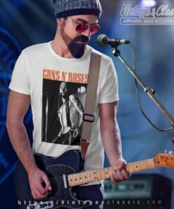Guns N Roses Axl Live Profile T Shirt