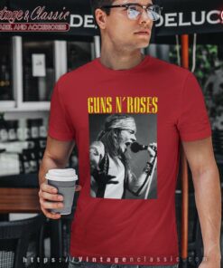 Guns N Roses Shirt Axl Live Profile T Shirt