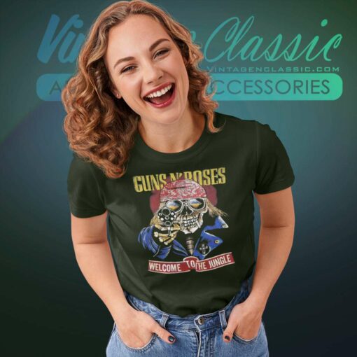Guns N Roses Shirt Welcome To The Jungle