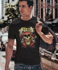 Guns N Roses Trashy Skull Tour T Shirt