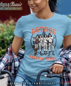 Houston Astros Dressed To Kill Women TShirt