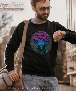 Jimi Hendrix Afro Speech Sweatshirt