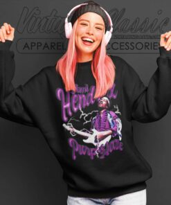 Jimi Hendrix Circle Guitar Sweatshirt